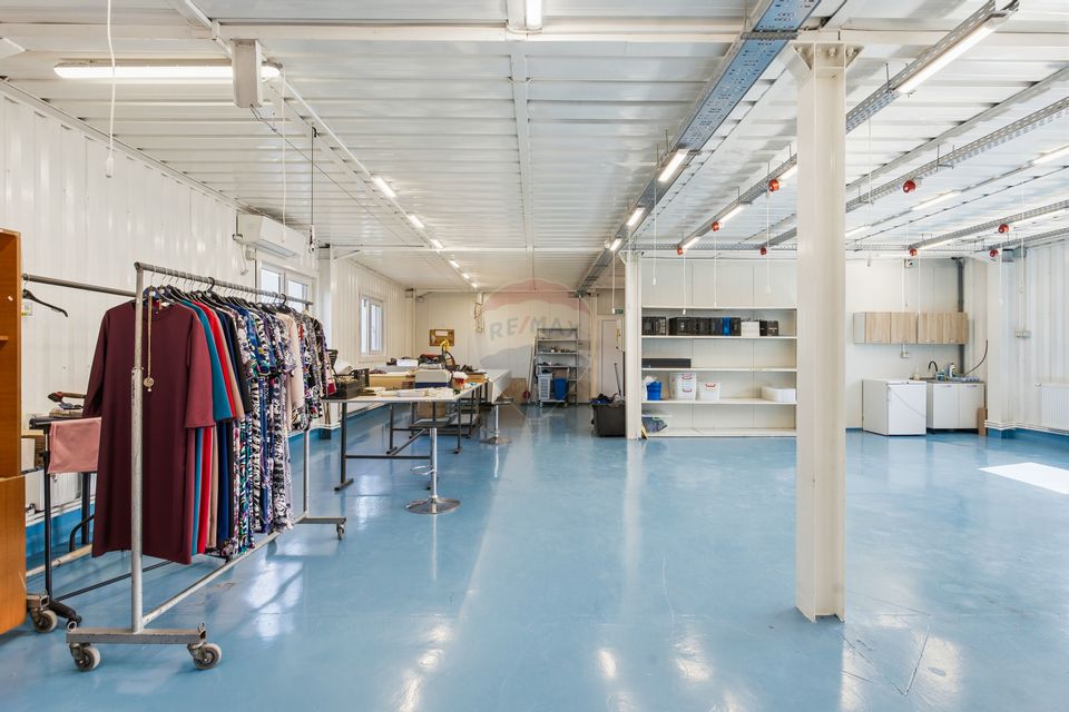 Hală Multifuncțională de Vânzare 600mp și Teren 924mp în Bucium - Iași