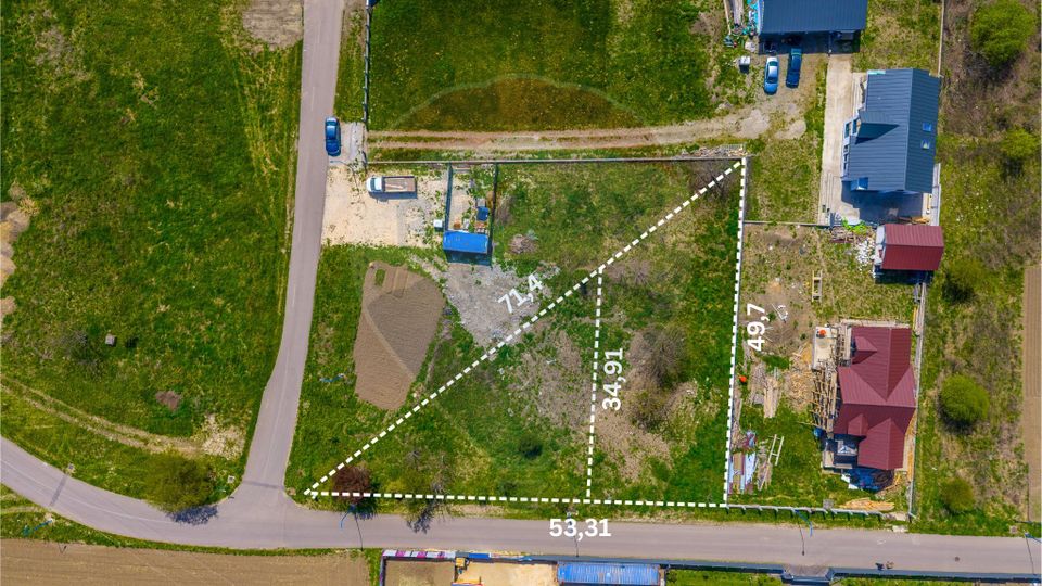 Land 1,250sqm Brasov / Strada Candid Muslea