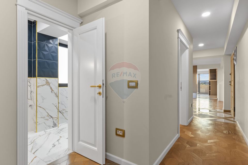 Penthouse unic pe două niveluri - saună și bucătărie exterioară