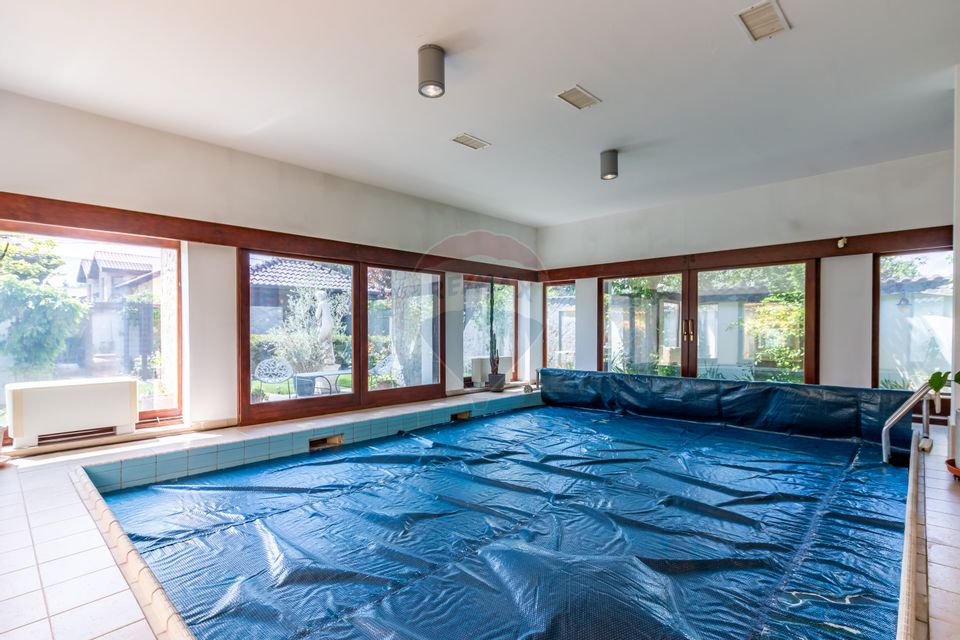 Vilă + casă de oaspeți + casă angajați | 12 camere | 530mp | Mogoșoaia