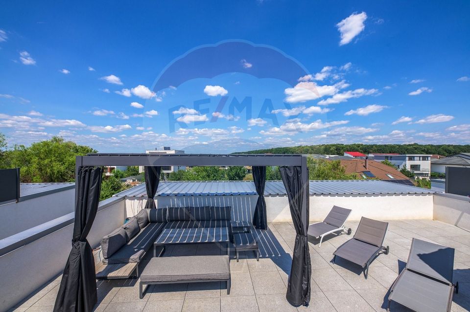 6-room smart villa with rooftop pool – for rent