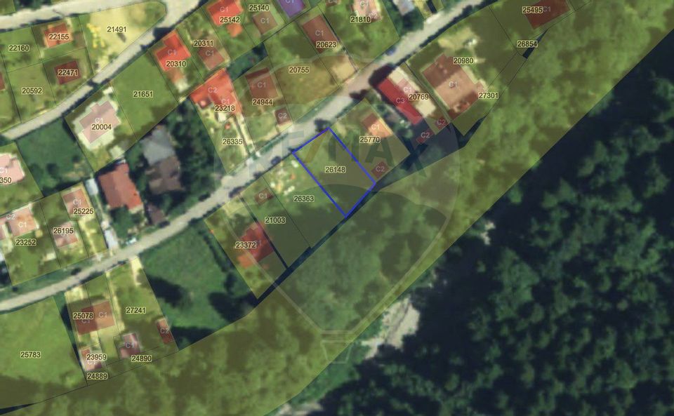 Teren intravilan de 500 mp în Bușteni | Strada Primaverii