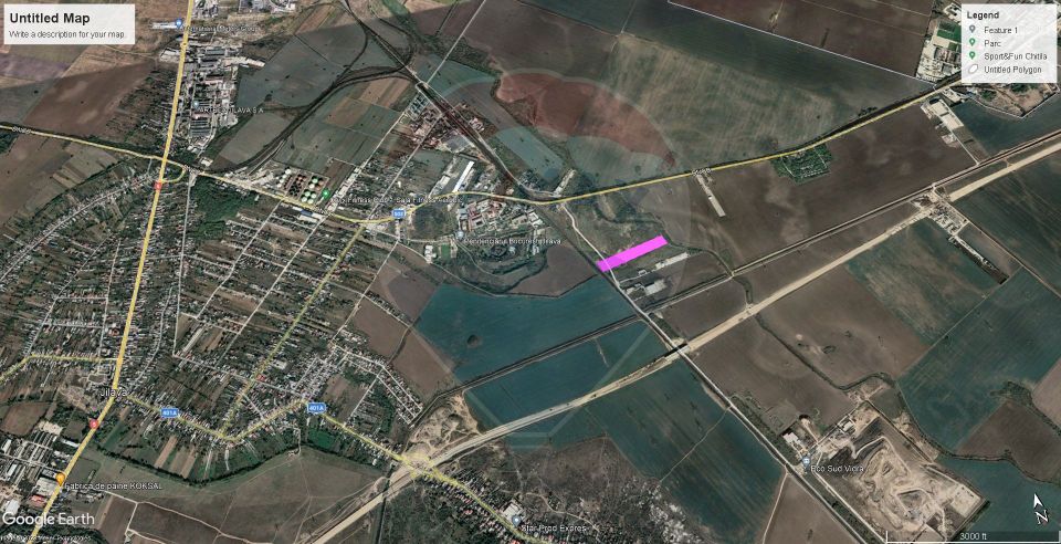 Built-up land, 21000 sqm, Jilava-DNCB