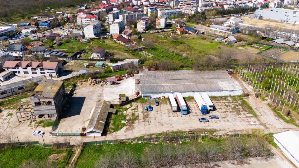 Teren Industrial 3Ha și Hală 1000mp de Vânzare în Tomesti - IAȘI