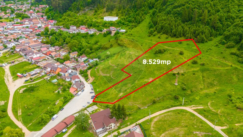 Teren de 8529 mp-Bunloc/Intravilan/ COMISION 0%