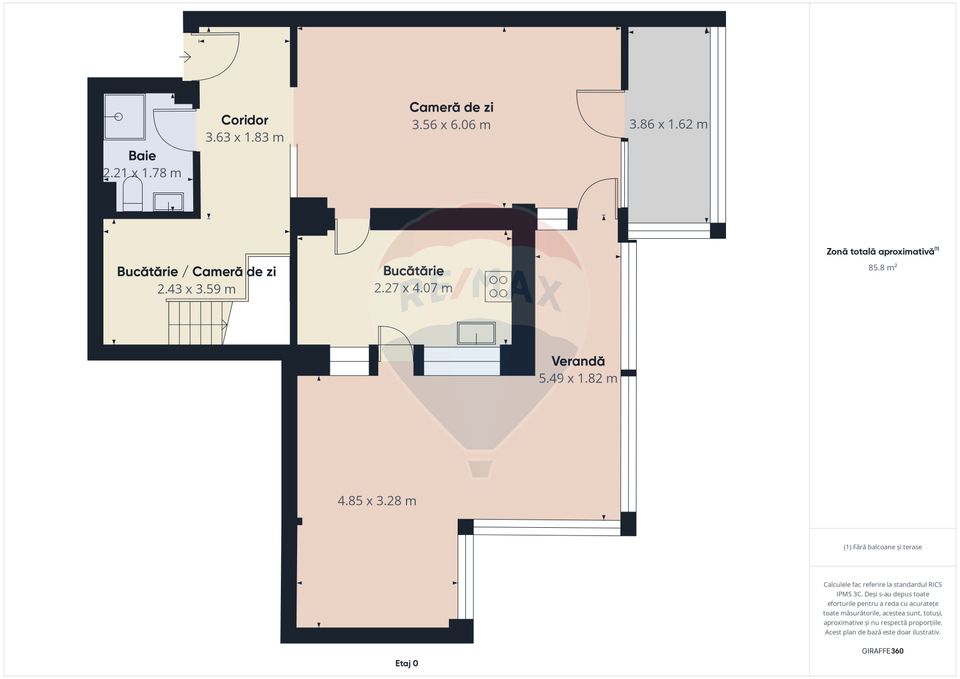 Apartament tip Duplex cu 3 Camere | Parcare Inclusa |