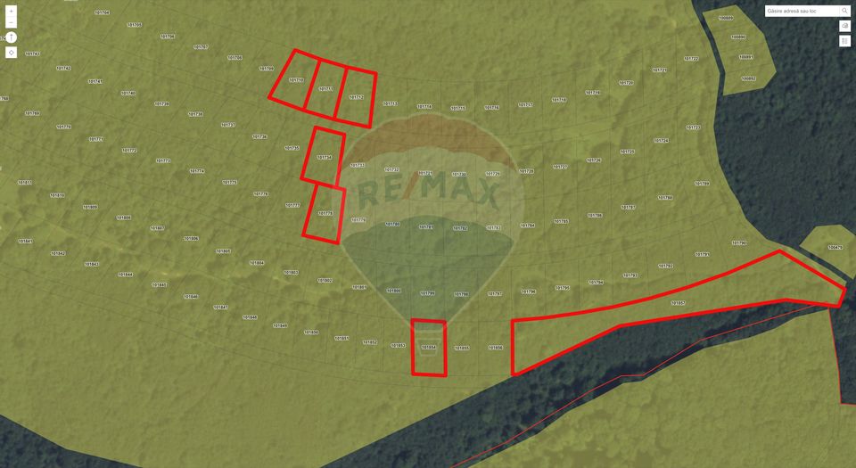Land 981sqm Grid / Prelungirea Fara nume