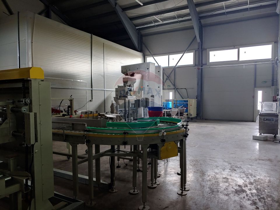 Spațiu industrial-depozit de 1120mp de închiriat în Dumbrăveni, SV