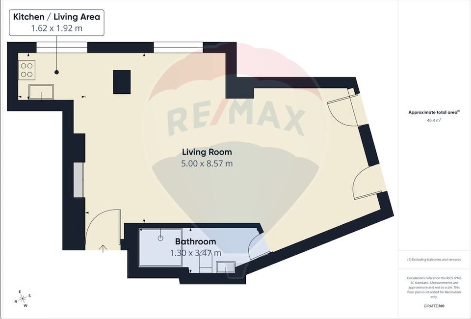 Apartament cu 2 camere de vanzare in zona Calea Victoriei