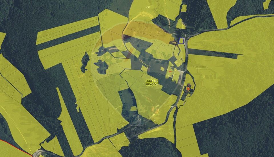 Teren de vis la poarta statiunii turistice Poiana Brașov — 1000 mp