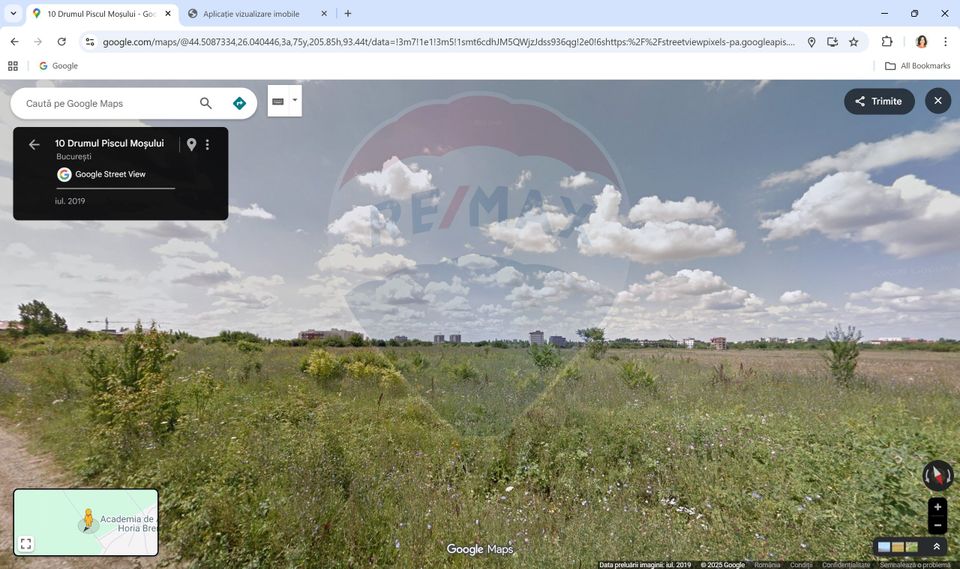 Land 930 sqm Sisesti/Piscul Mosului Road