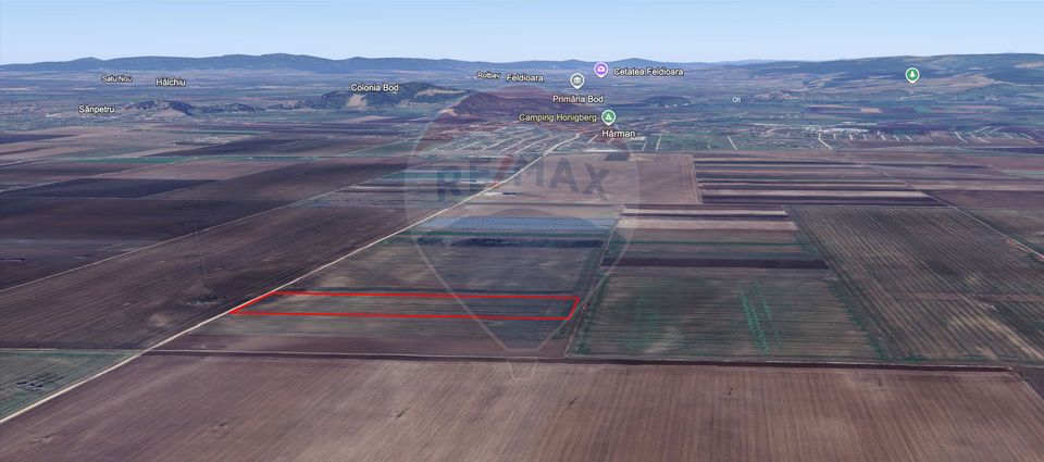 Teren extravilan de vânzare – 6.500 mp, Hărman,  Brașov