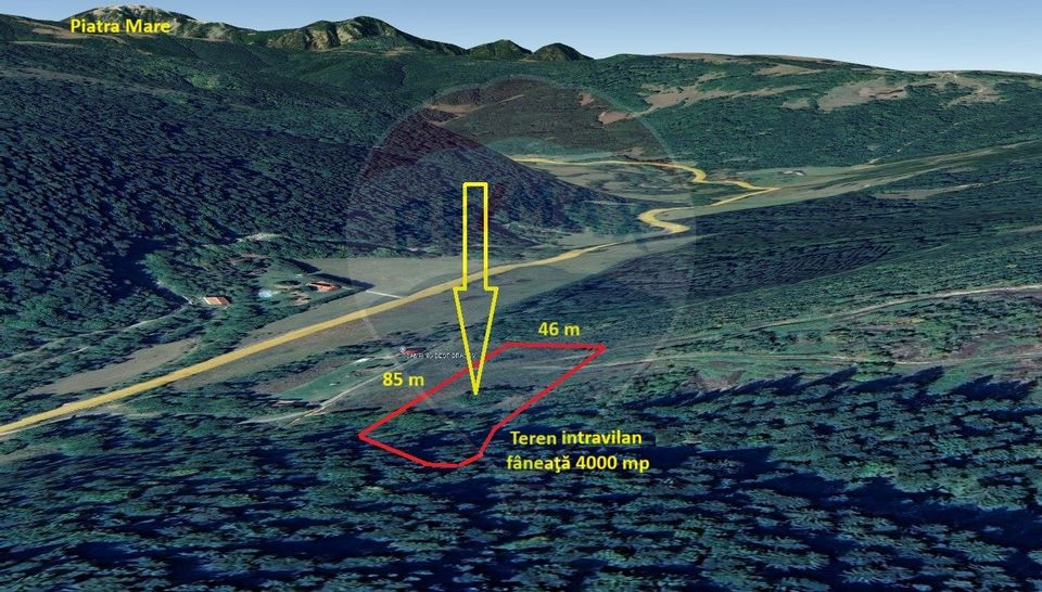 Teren intravilan, 4003 mp, Săcele - Babarunca