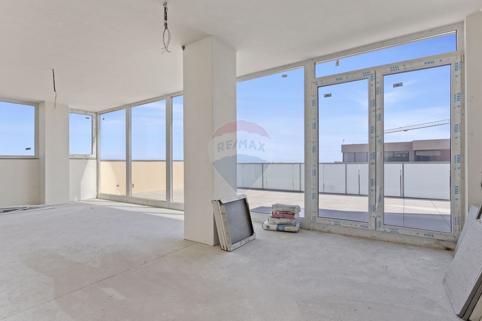 PENTHOUSE 3 camere, parcare subterana de vânzare,  zona Torontalului