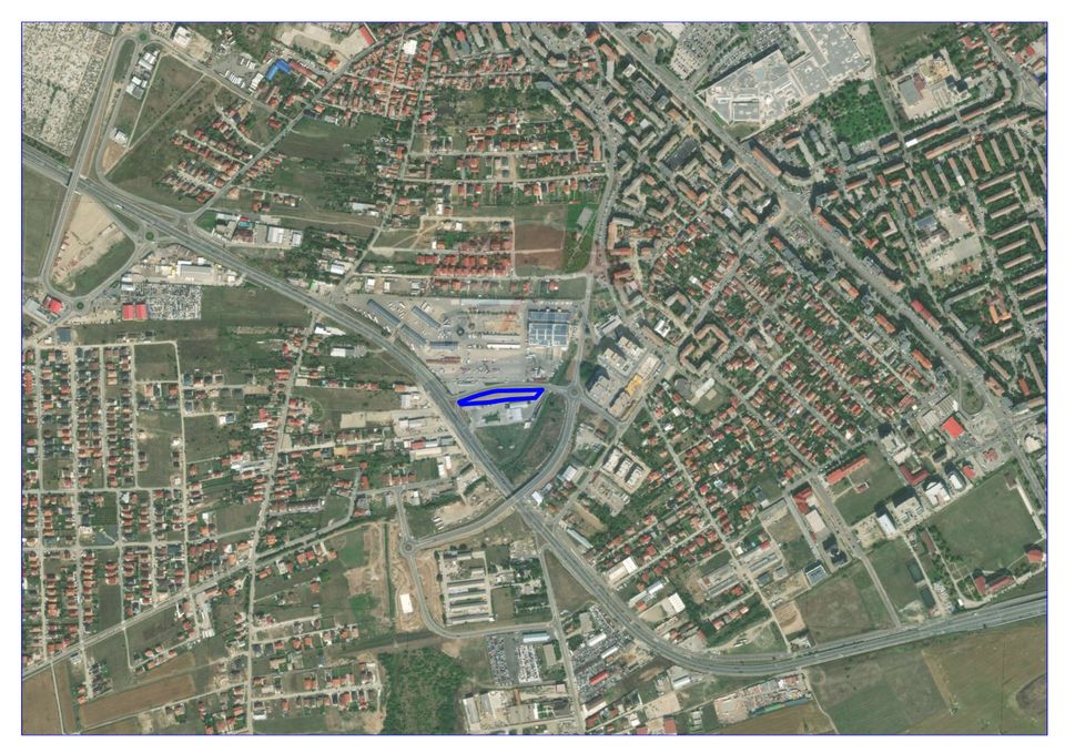 Teren industrial de vânzare, 2 874 mp în Oradea,  Strada Ogorului