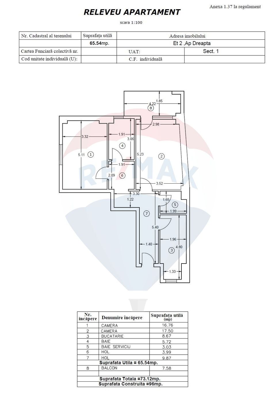 Apartament cu 2 camere de vânzare în zona Chitila - Podul Constanta