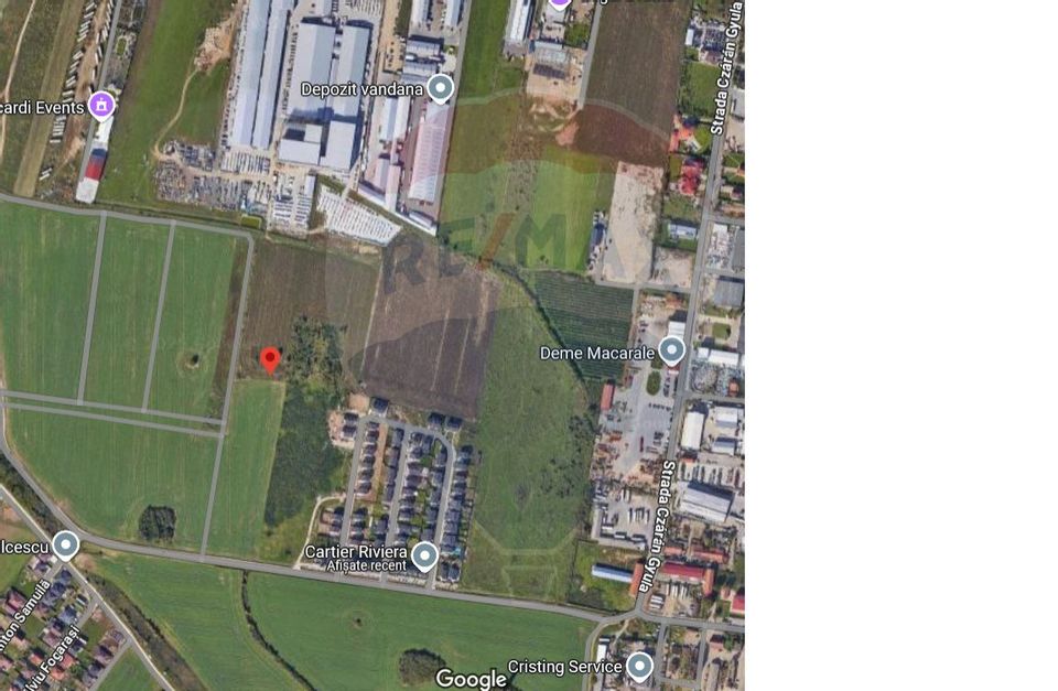 Teren Oradea zona RIVIERA, pentru bloc locuinte P+6