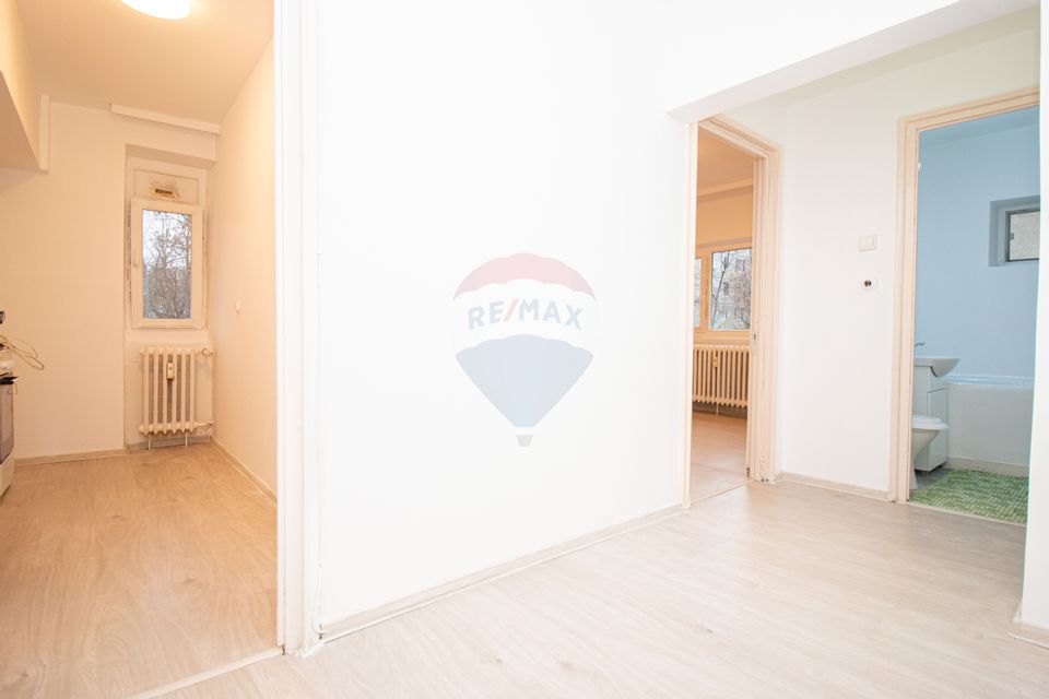 Garsoniera de vanzare 32mp parter inalt str Izvorul Rece Brancoveanu