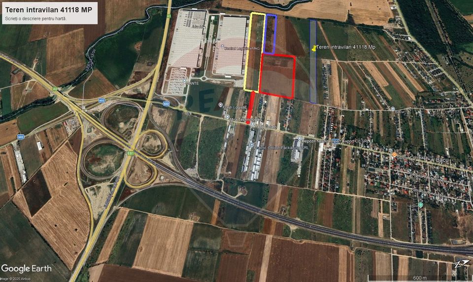 Teren 41,118mp de vanzare in Bacu Joita Strada Teilor
