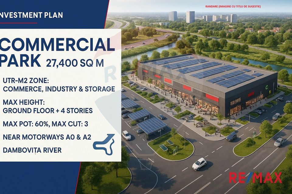 Teren intravilan – 27.400 mp in Cernica