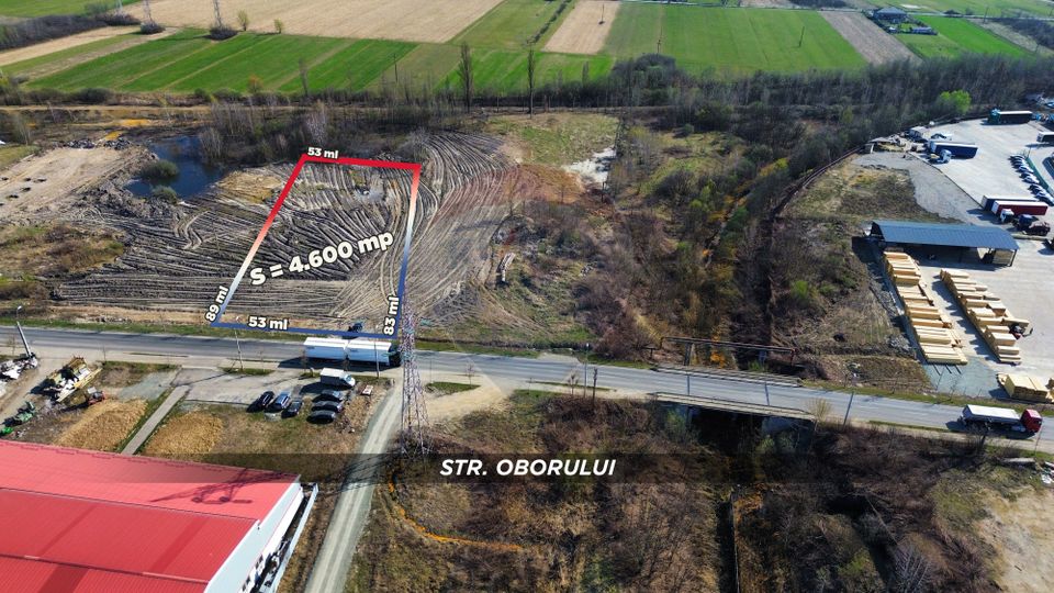 Land 4,600sqm Baia Mare / Strada Oborului