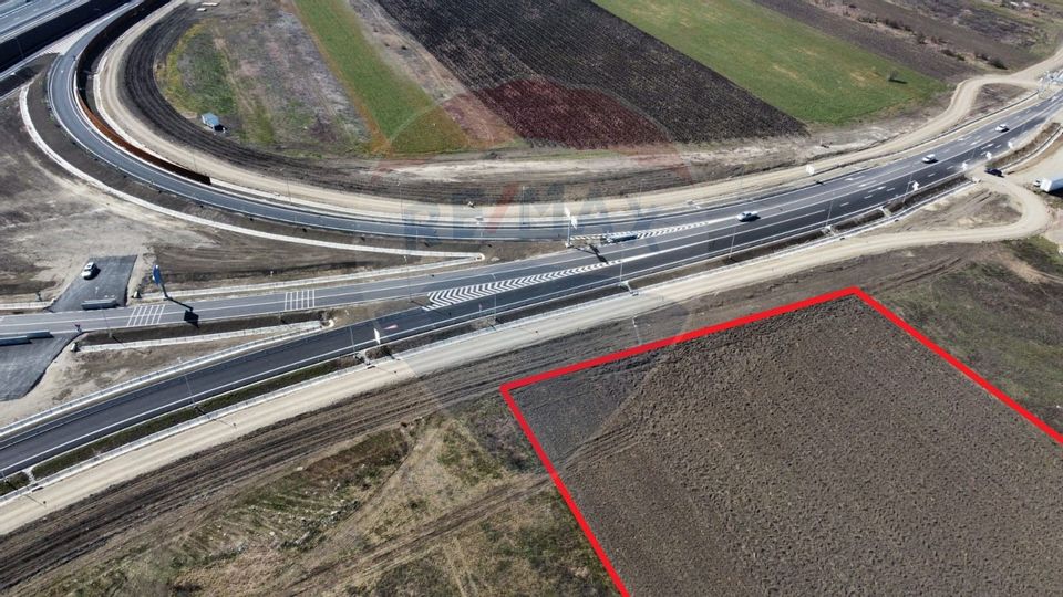 Teren Focsani / acces Autostrada Moldovei.