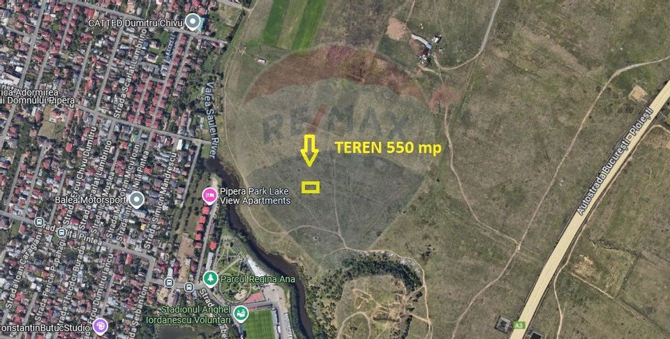 Teren investitie Pipera zona Stadion