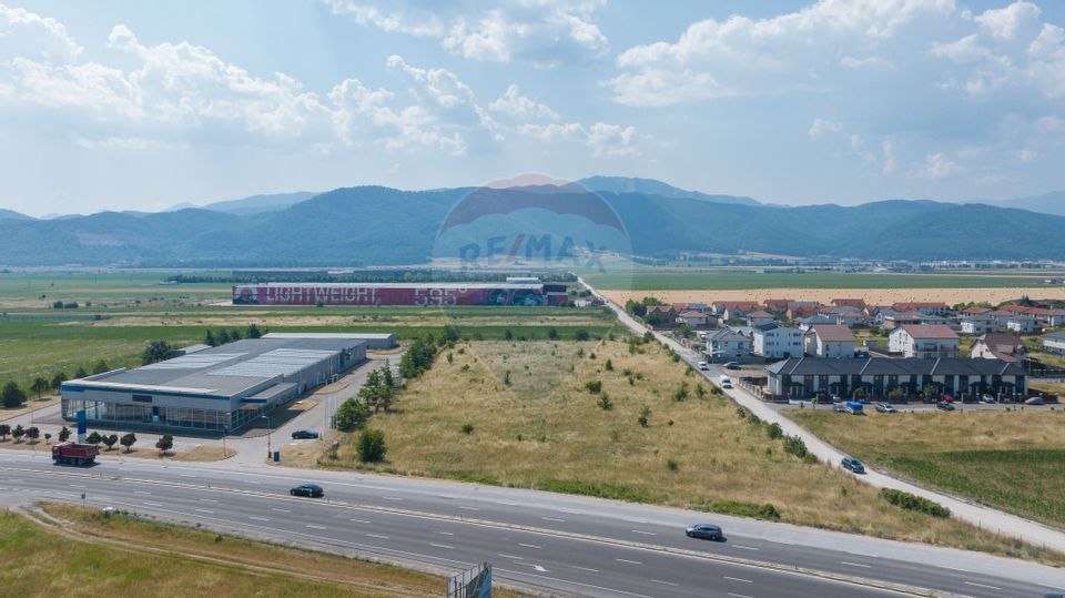Teren comercial/industrial zona Metro,  DN1 Brasov Ghimbav