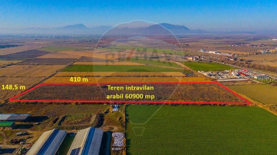 Oportunitate !! Teren intravilan, 60900 mp, zona Hanul din Ardeal