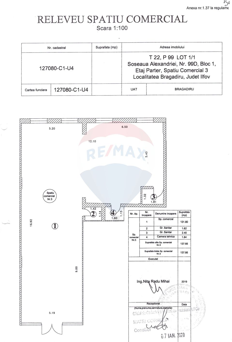 138sq.m Commercial Space for rent, Sud-Vest area