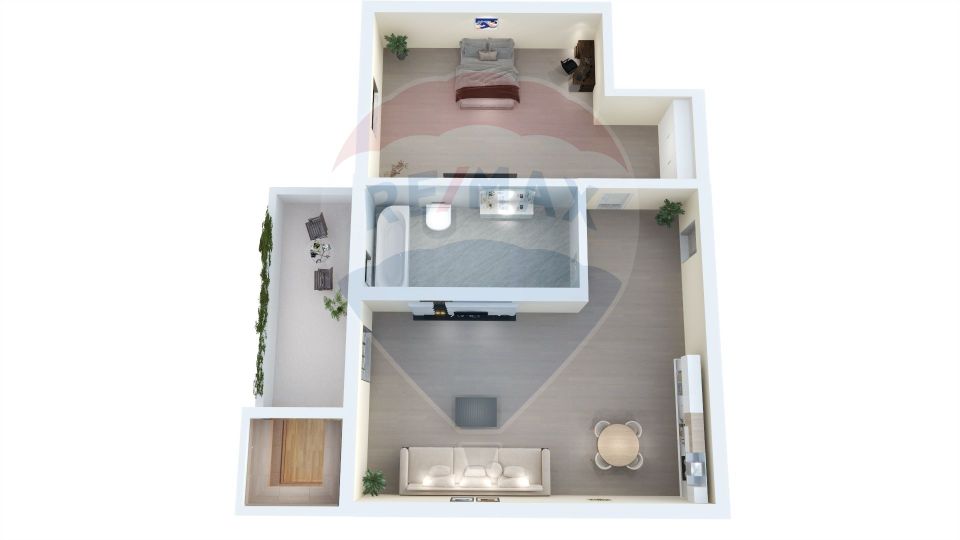 2 room Apartment for sale, Tiglari area