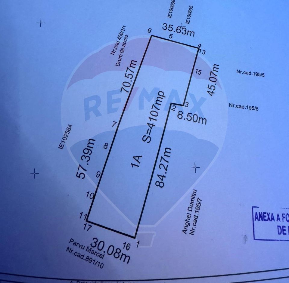 Land for sale 4000sqm Sipotul apelor Street Domnesti Ciutaci