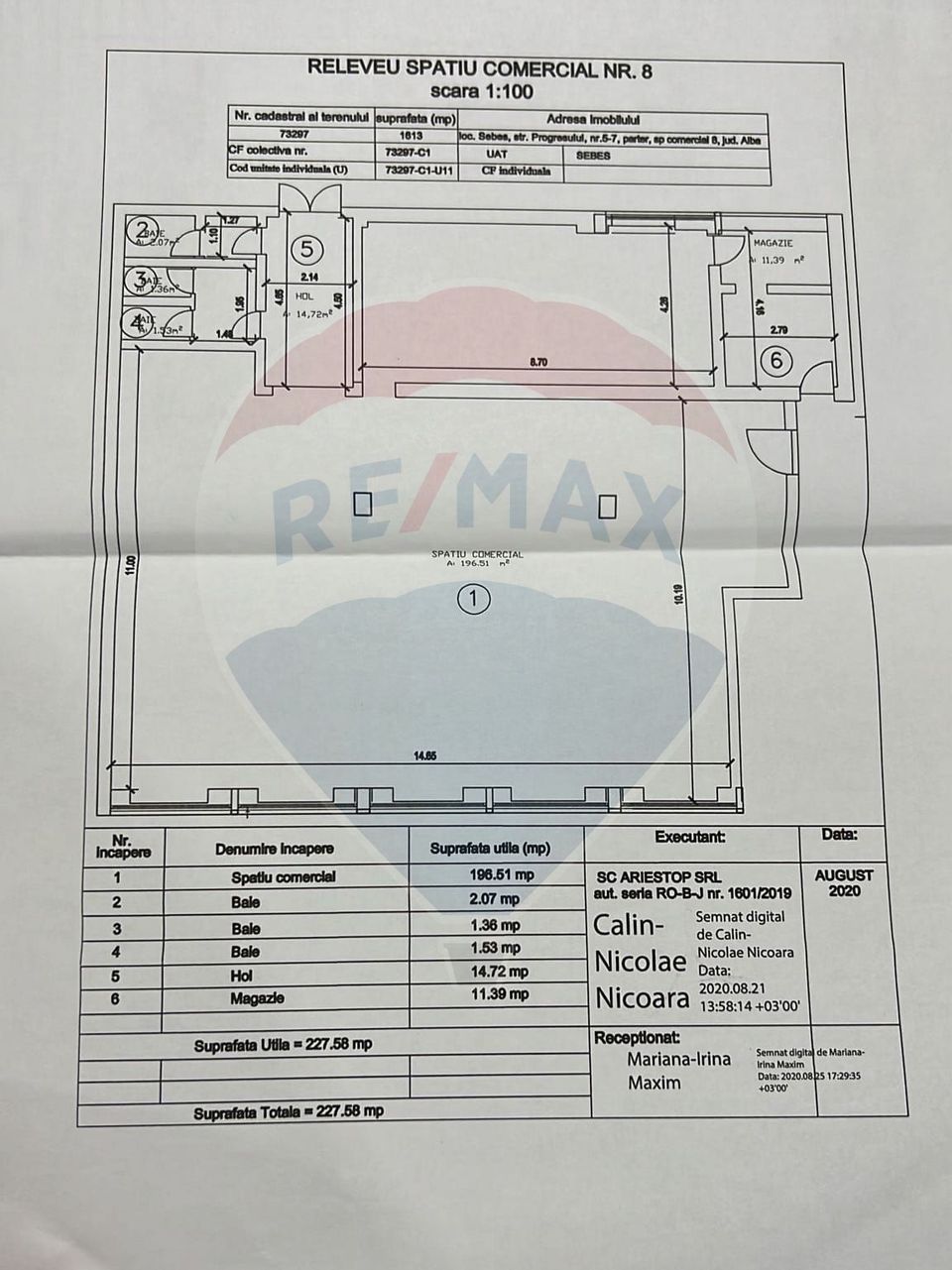 245sq.m Commercial Space for sale, Central area