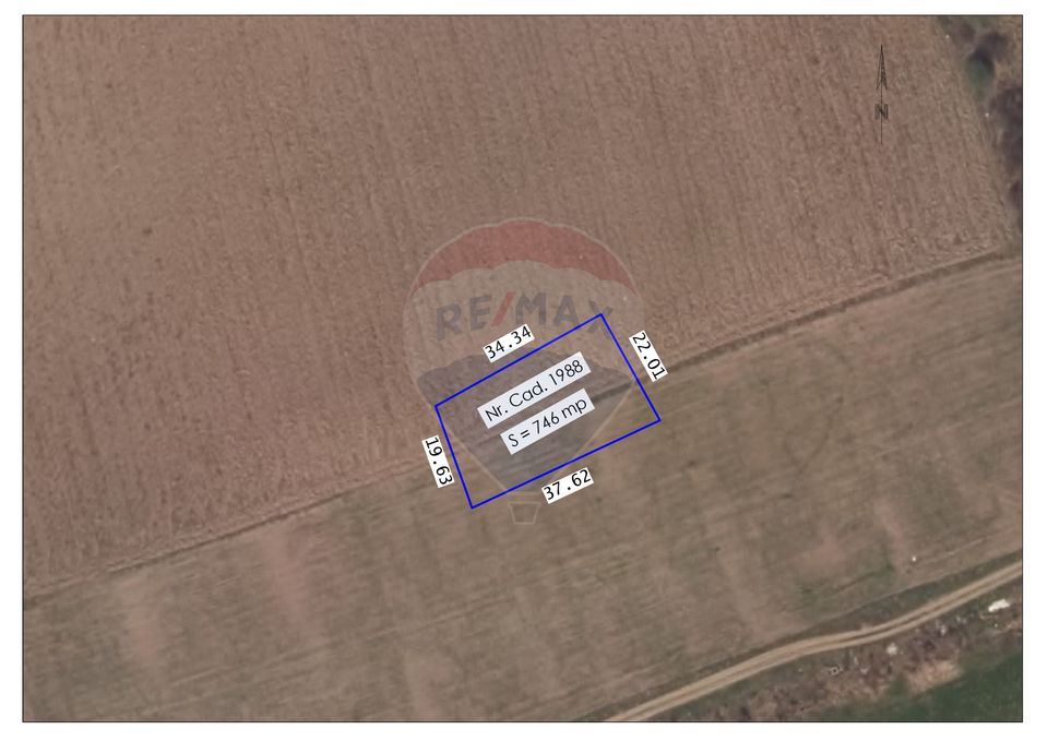De vânzare teren intravilan 745 mp, Sânmartin