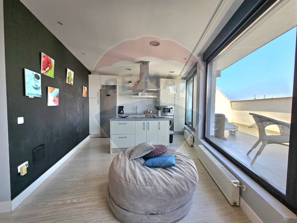 Apartament lux cu 2 camere de inchiriat Centrul Vechi Constanta