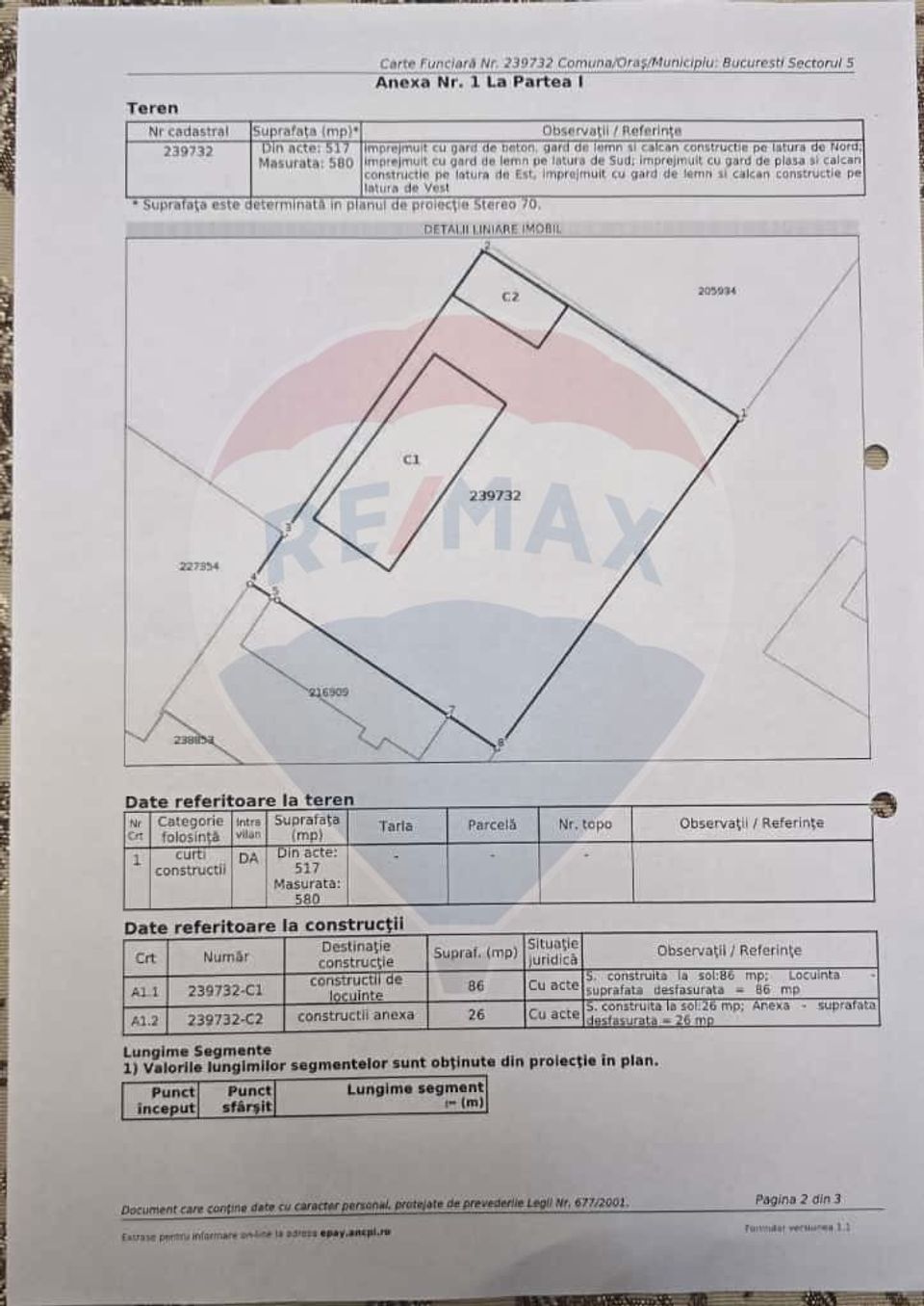 Teren Intravilan 580mp unic pe Strada Dantelei