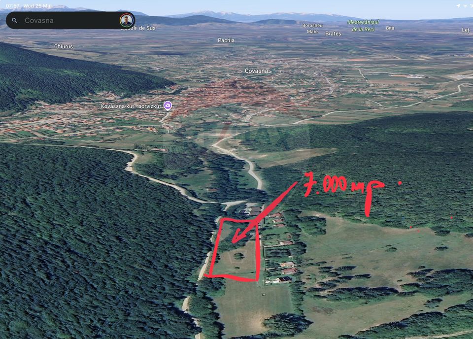 Land 7,102sqm Covasna / Exterior Est