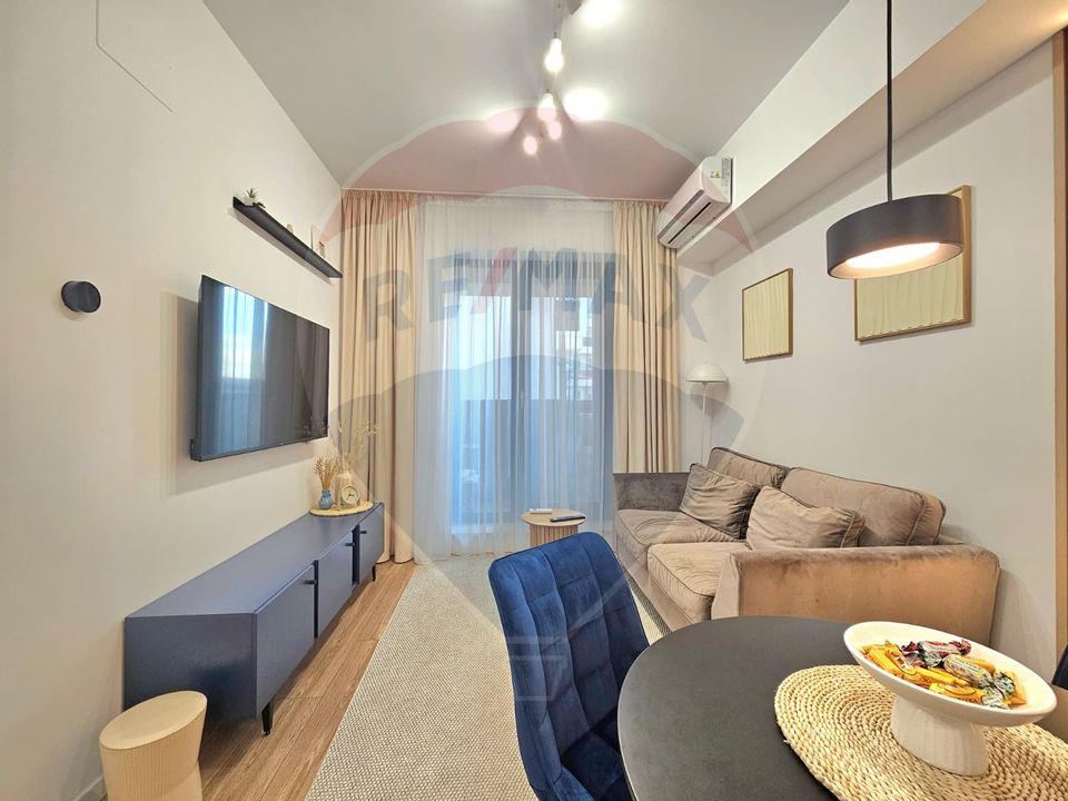Apartament lux cu 1 camera de inchiriat in Aviatori 3 Constanta
