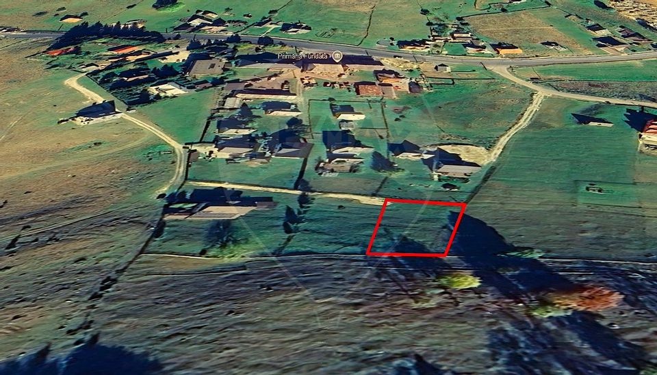 Teren la inaltime, 1034mp, Fundata- cea mai inalta localitate din tara