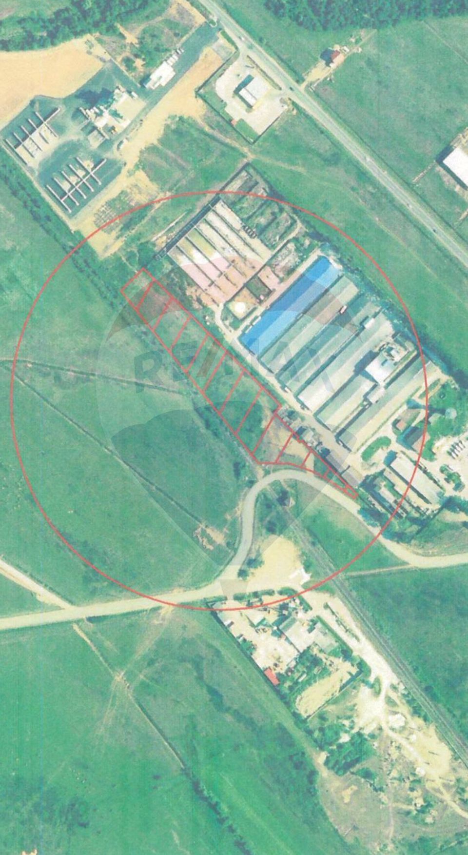 Teren de vanzare-ideal pentru hala sau parcare