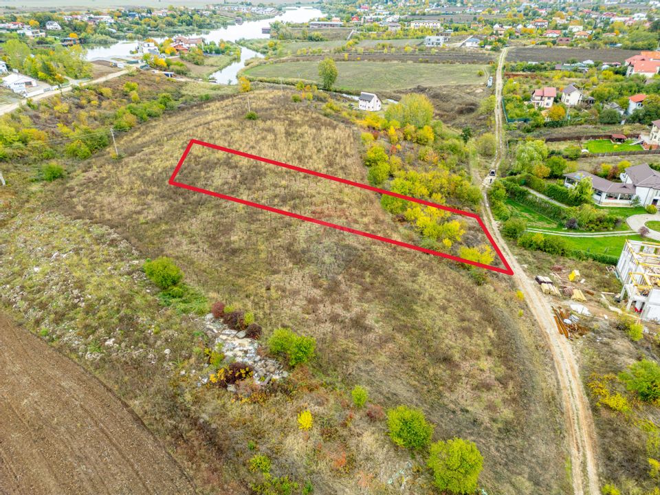 Teren 3000 mp în Snagov – zonă in dezvoltare, aproape de pădure