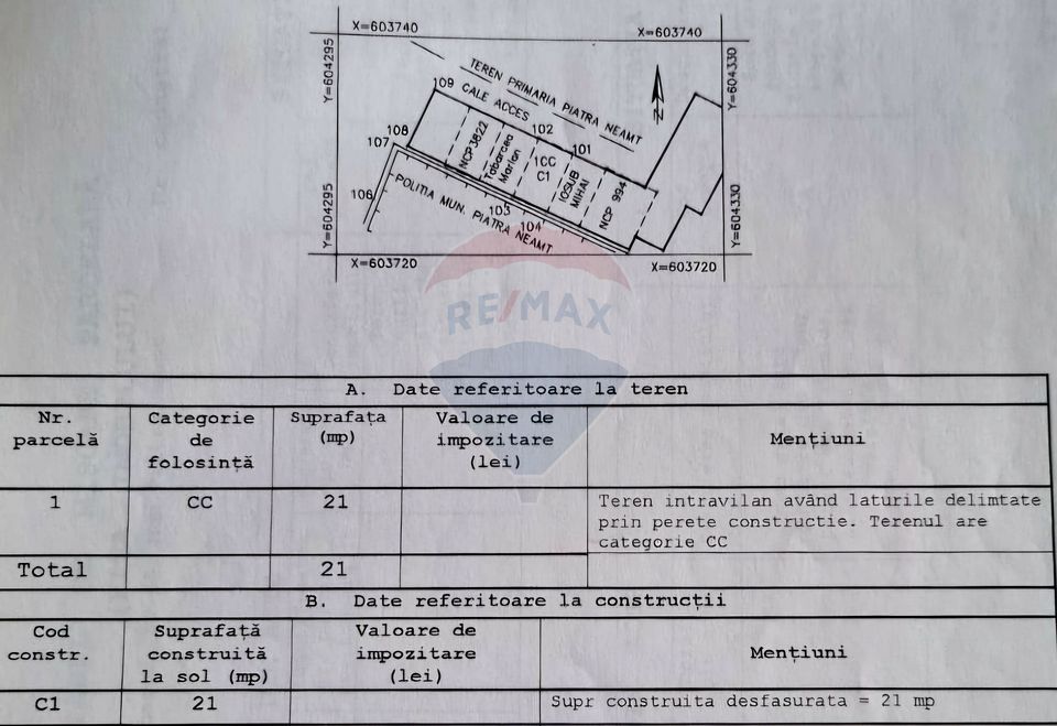 18sq.m Commercial Space for sale, Central area