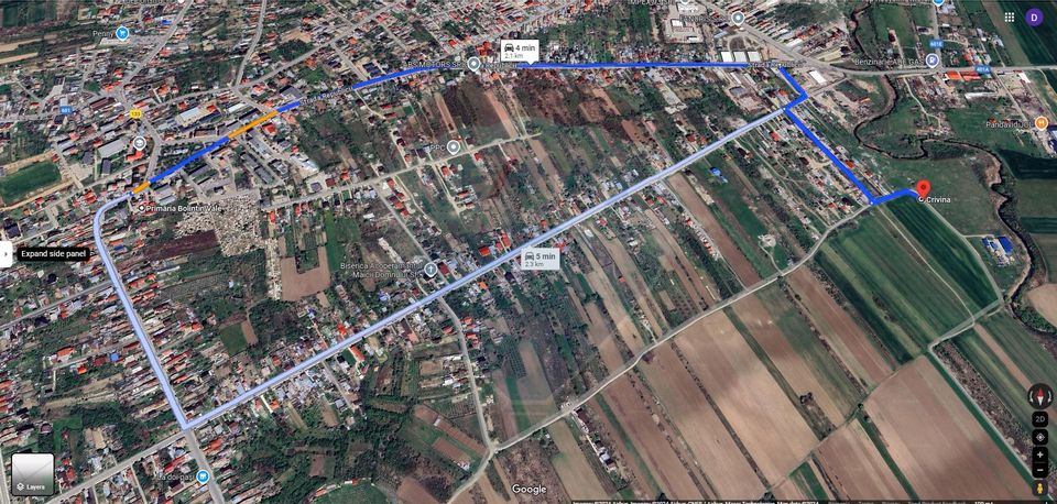 Land 5,126sqm Bolintin-Vale / Strada Sabarului