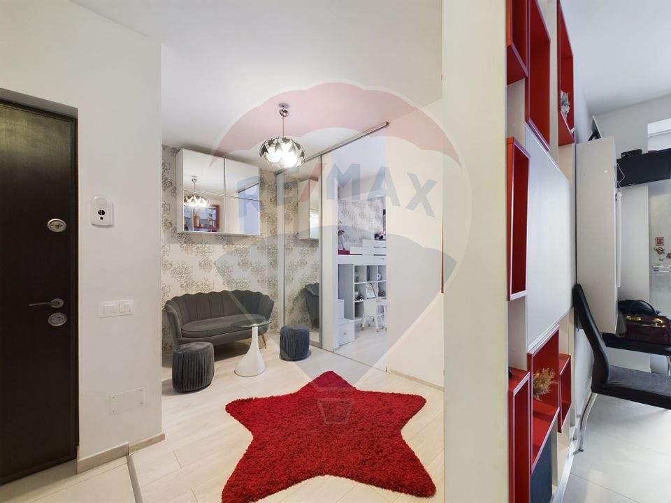 Apartament 2 camere cu centrala, loc de parcare, in bloc boutique