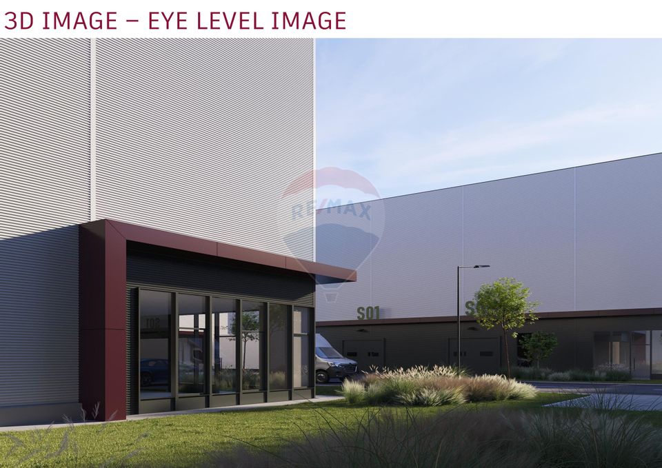 Teren logistic, PUZ aprobat, 7,63 ha, platforme + hale 23.396 mp. A0