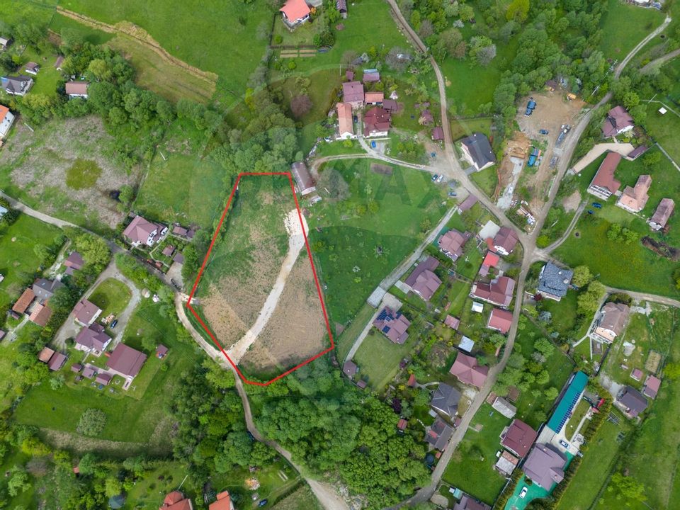 Teren de vânzare cu potențial turistic–Predeluț,comuna Bran