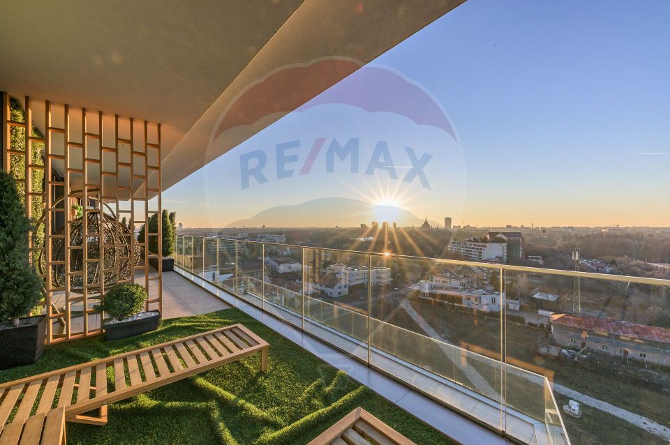 Penthouse 6 camere, 2 terase, 3 parcari in zona Herastrau / Gafencu49