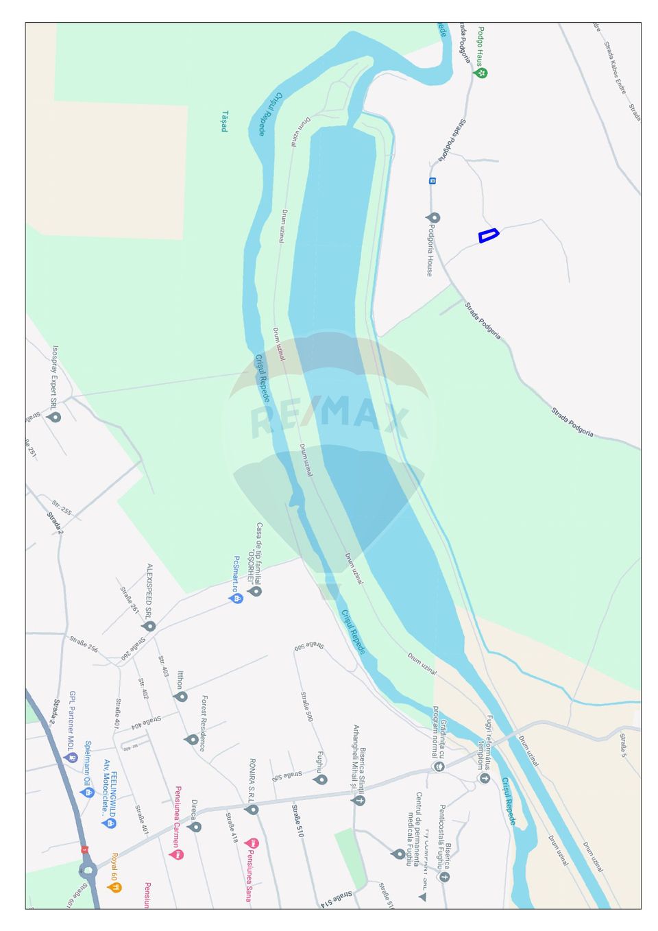 De vânzare Teren 1,092mp intravilan Oradea/Podgoria
