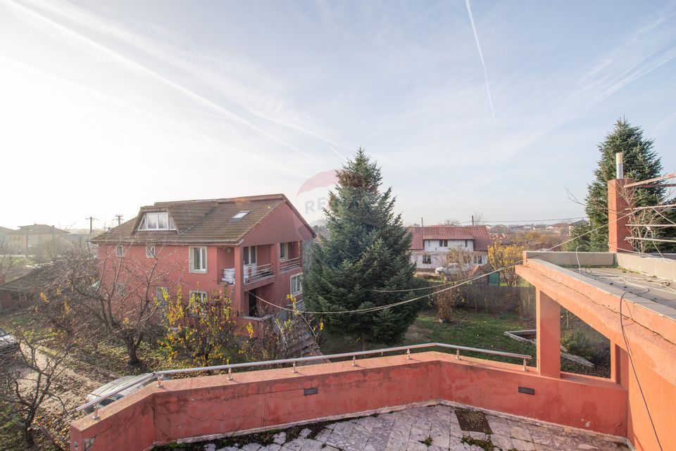 Casa 9 camere de vanzare 1200mp teren Cornetu Padure Lac Mihailesti