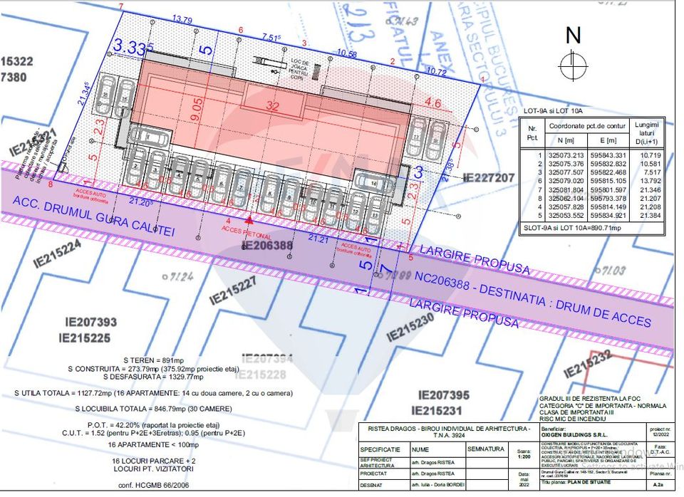 Land 1,000sqm Strada Gura calitei